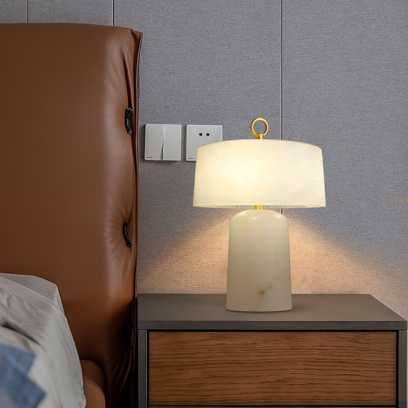 Aogashima Alabaster Table Lamp - Image 9
