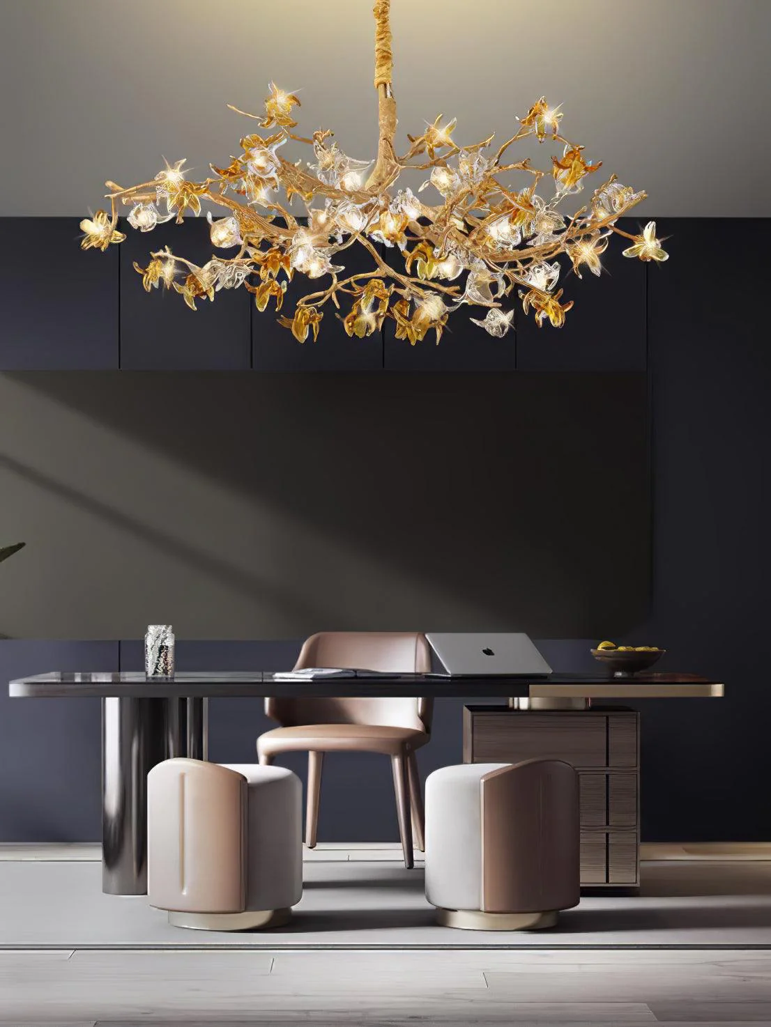 Aosta Brass Branch Chandelier - Image 15