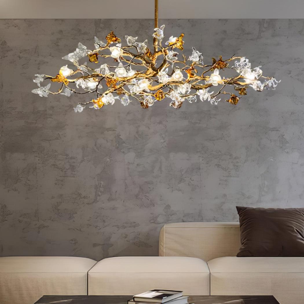 Aosta Brass Branch Chandelier - Image 22