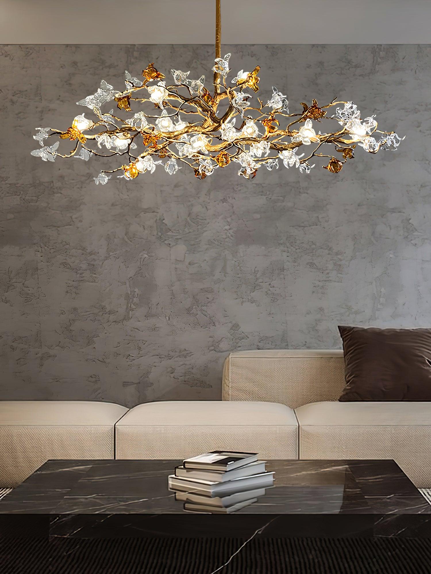 Aosta Brass Branch Chandelier - Image 23