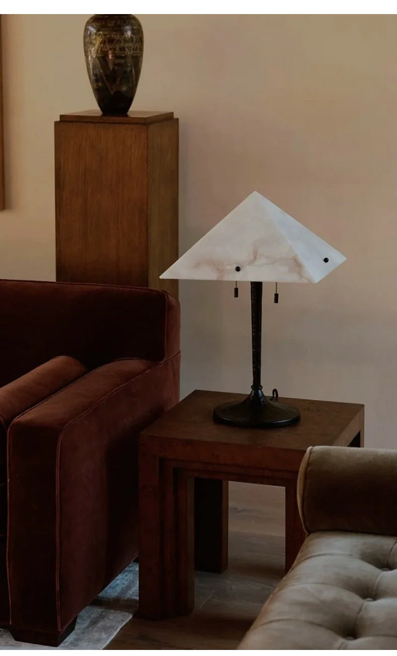 Apex Alabaster Prism Table Lamp - Image 14