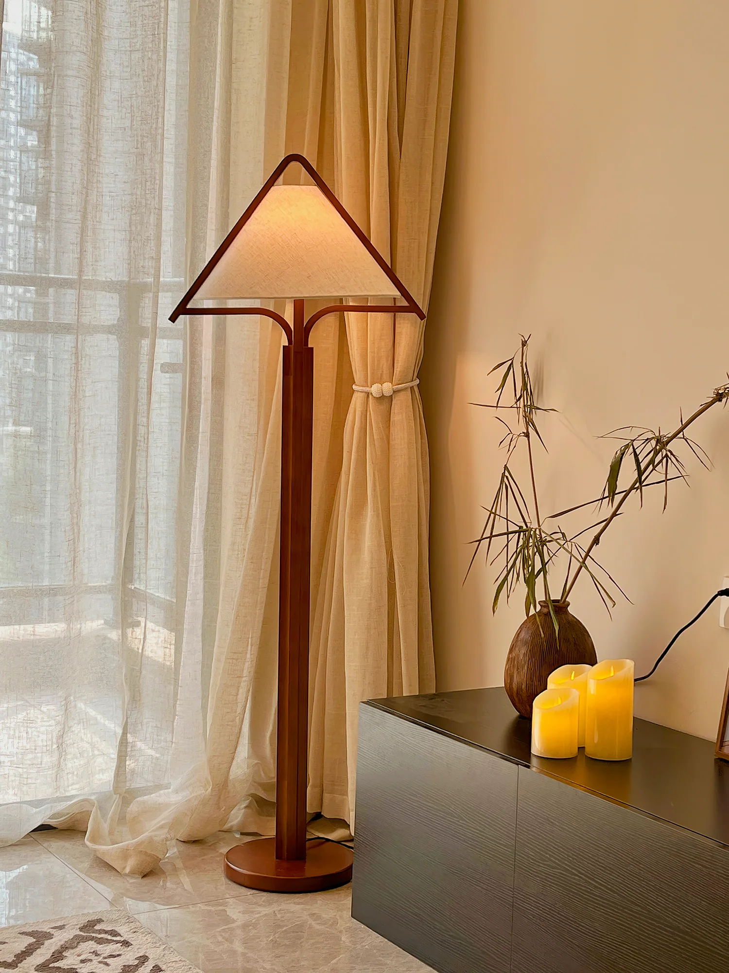 Apex Triangle Shade Floor Lamp - Image 33