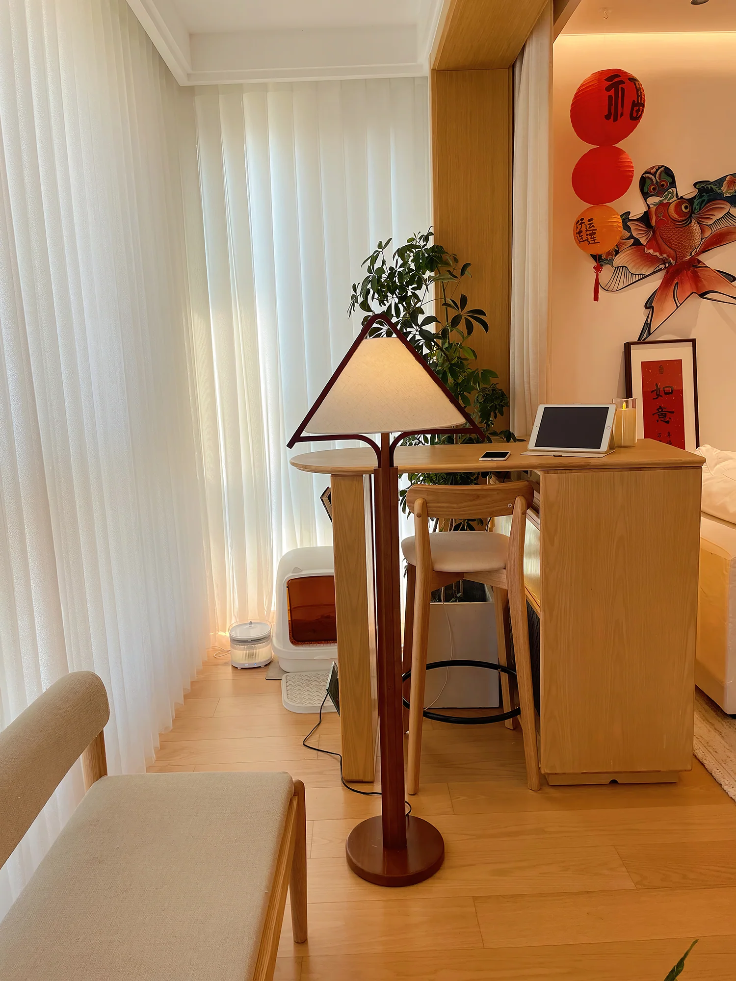 Apex Triangle Shade Floor Lamp - Image 36