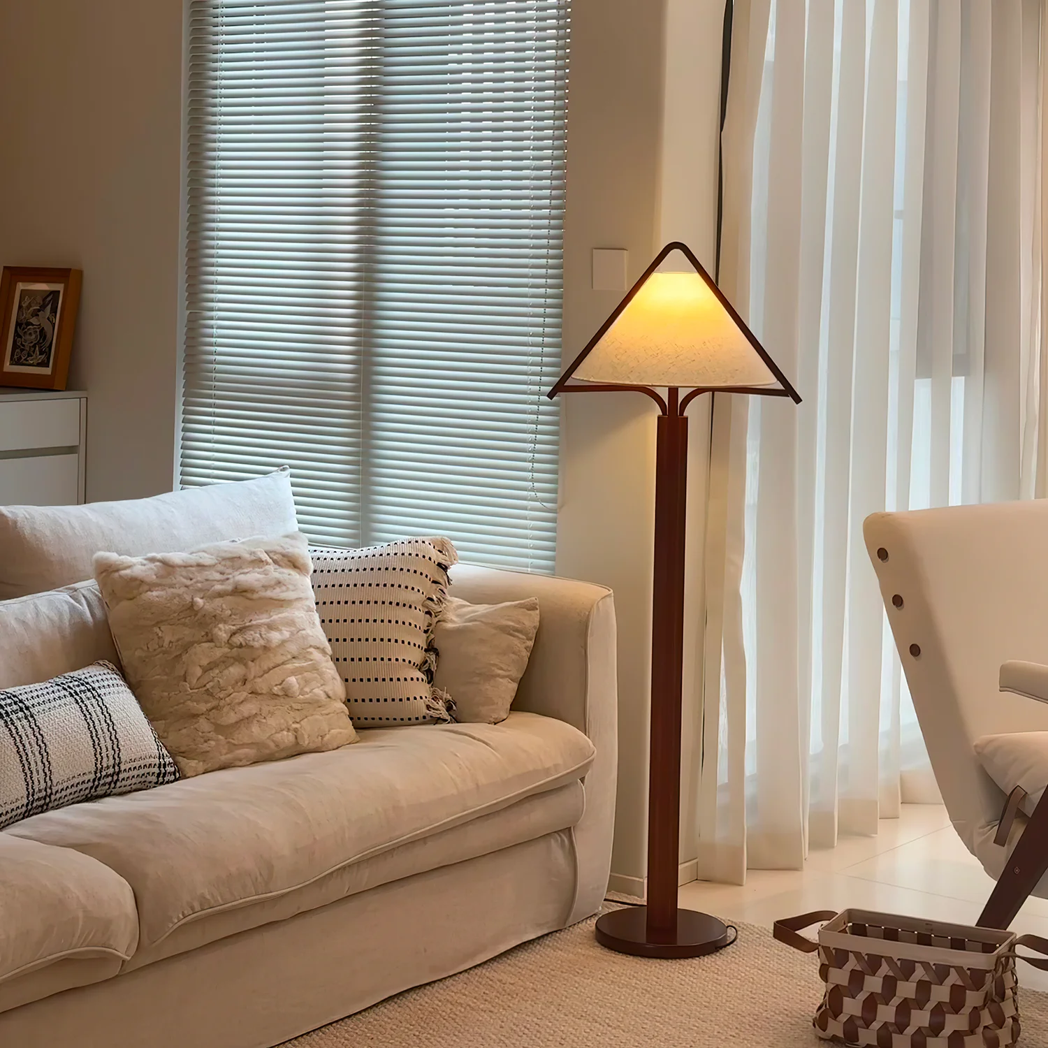 Apex Triangle Shade Floor Lamp - Image 5