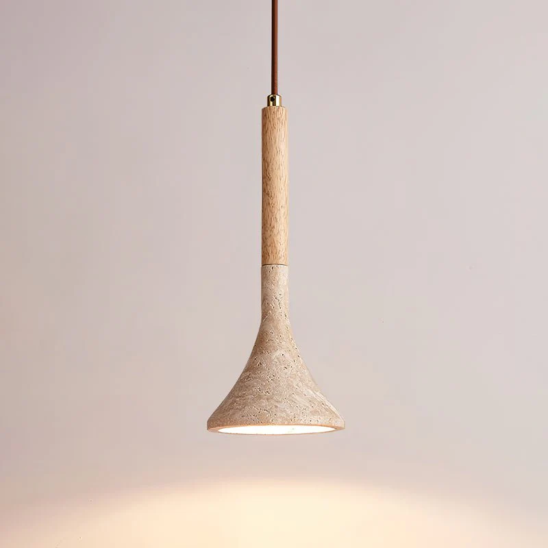 Aplomb Travertine Pendant Lamp - Image 6