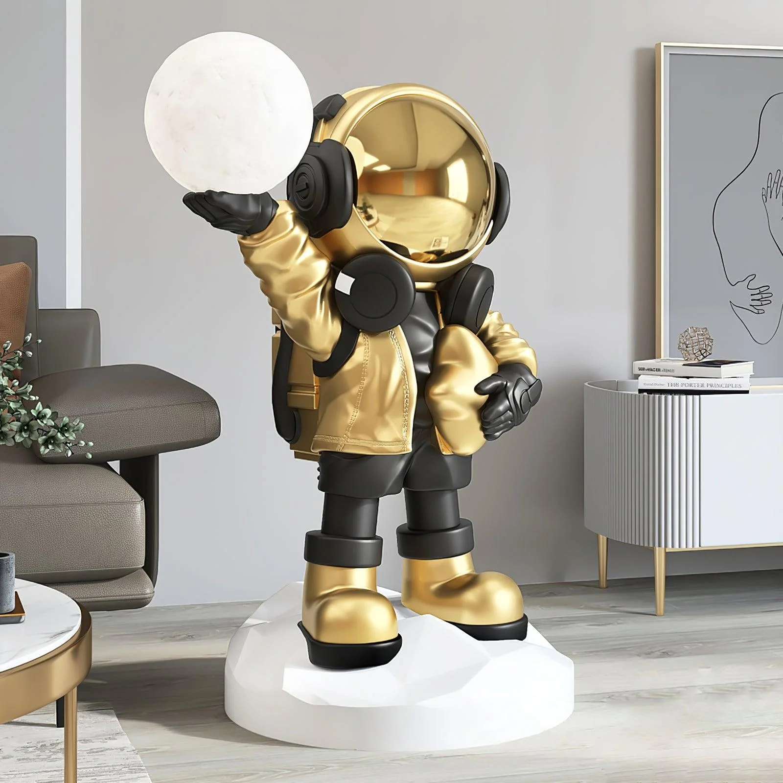 Apollo Astronaut Built-in Battery Floor Lamp - Image 2