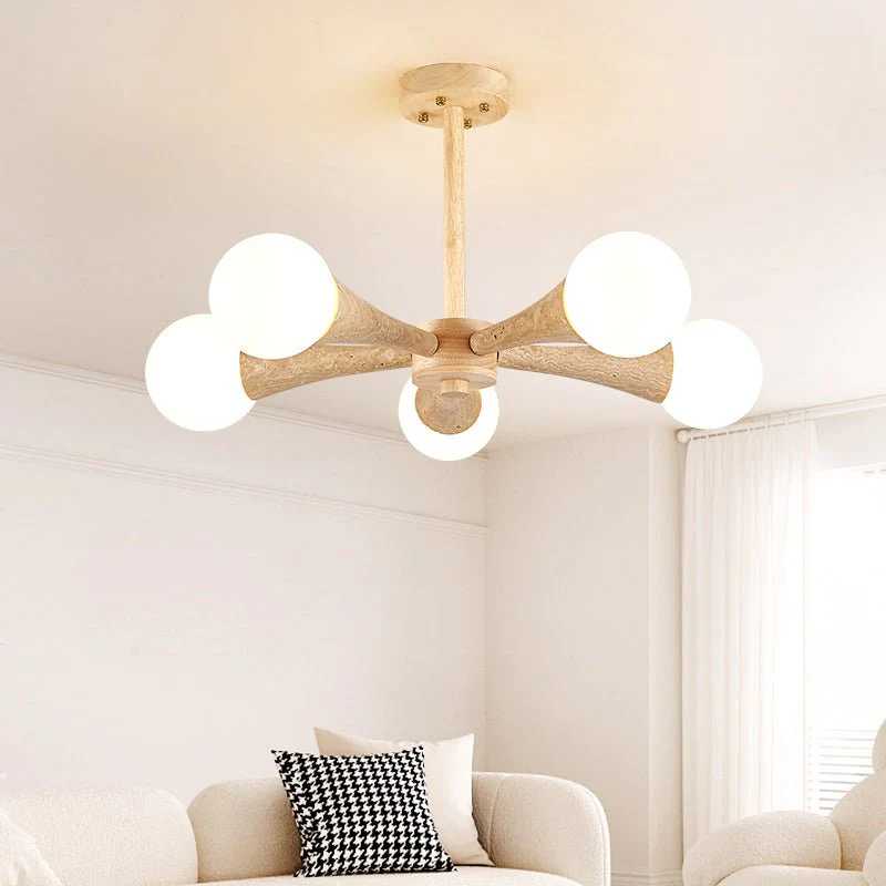 Arbor Travertine Chandelier - Image 2