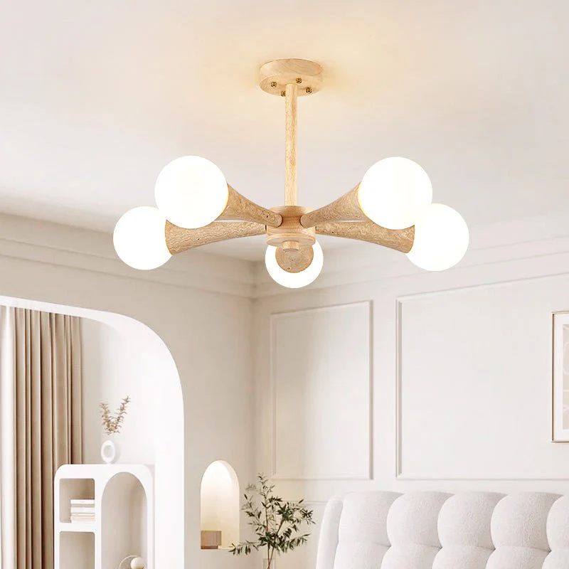 Arbor Travertine Chandelier - Image 3