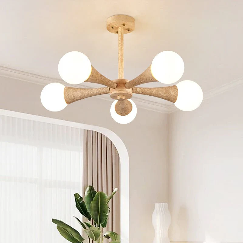 Arbor Travertine Chandelier - Image 4