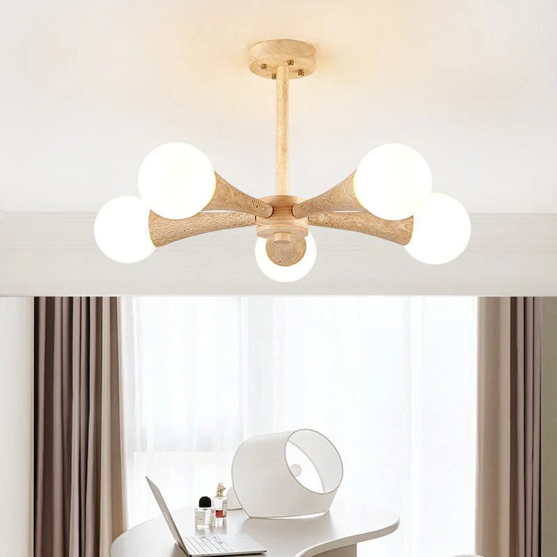 Arbor Travertine Chandelier - Image 5