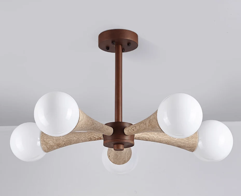 Arbor Travertine Chandelier - Image 8