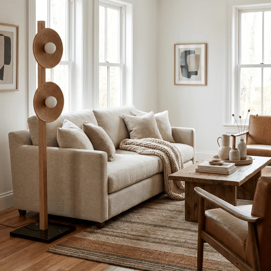 Arbor Twin Disc Floor Lamp - Image 11