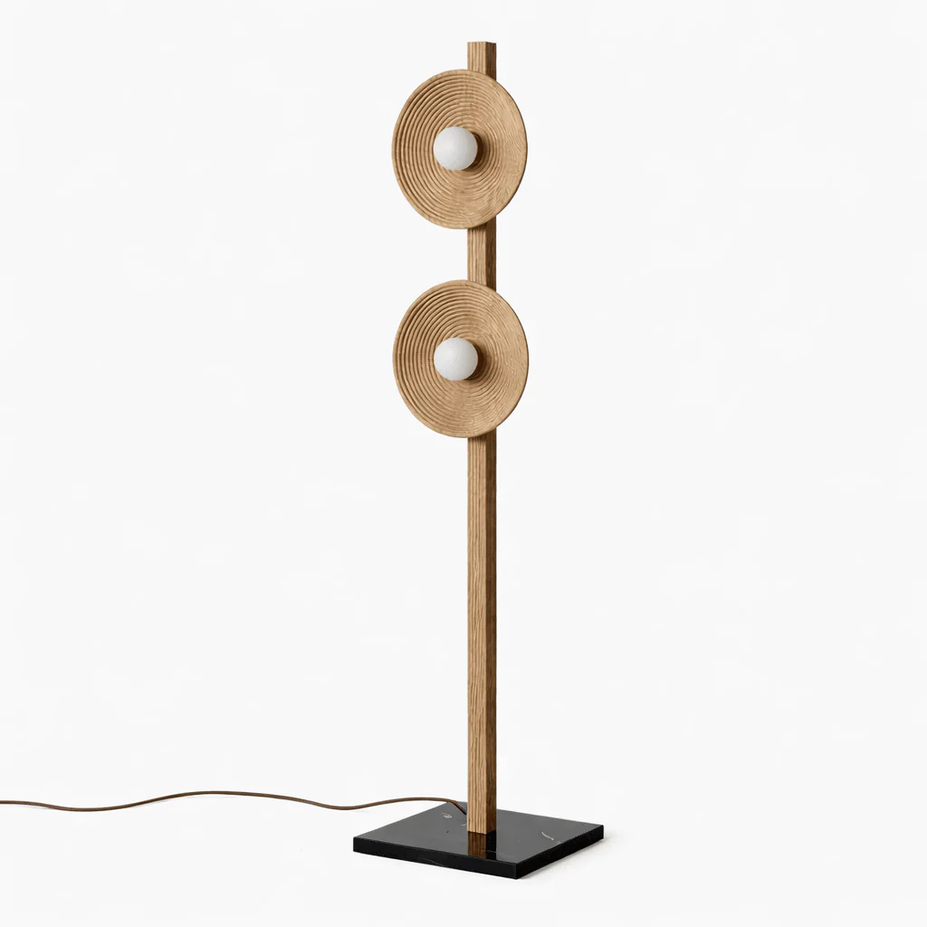 Arbor Twin Disc Floor Lamp - Image 8