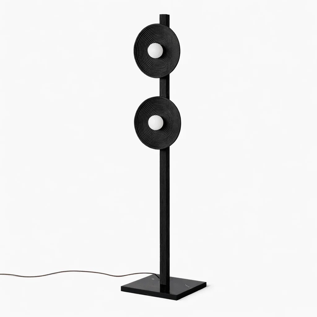 Arbor Twin Disc Floor Lamp - Image 9