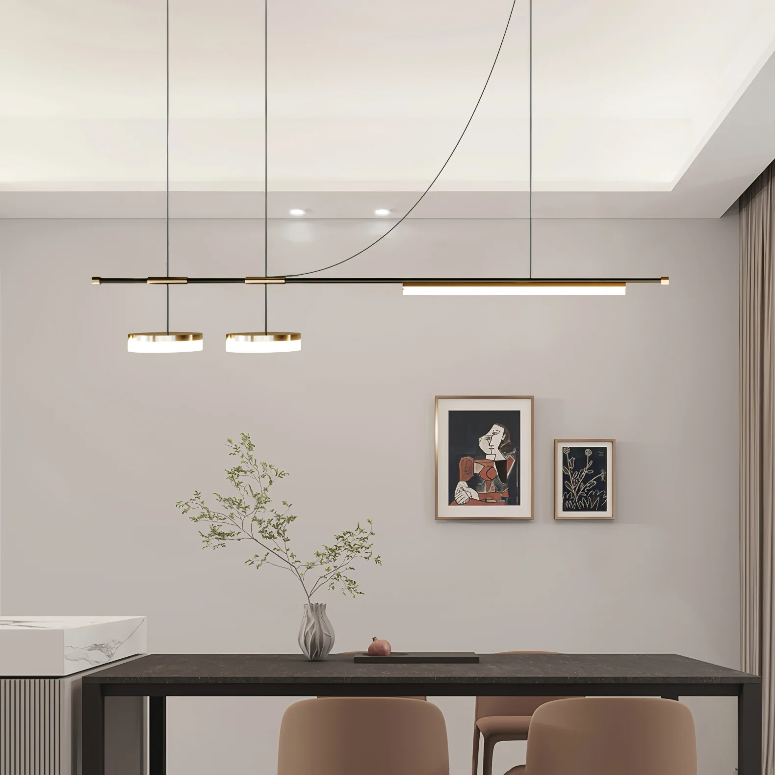 Arc Horizon Island Pendant Light - Image 11
