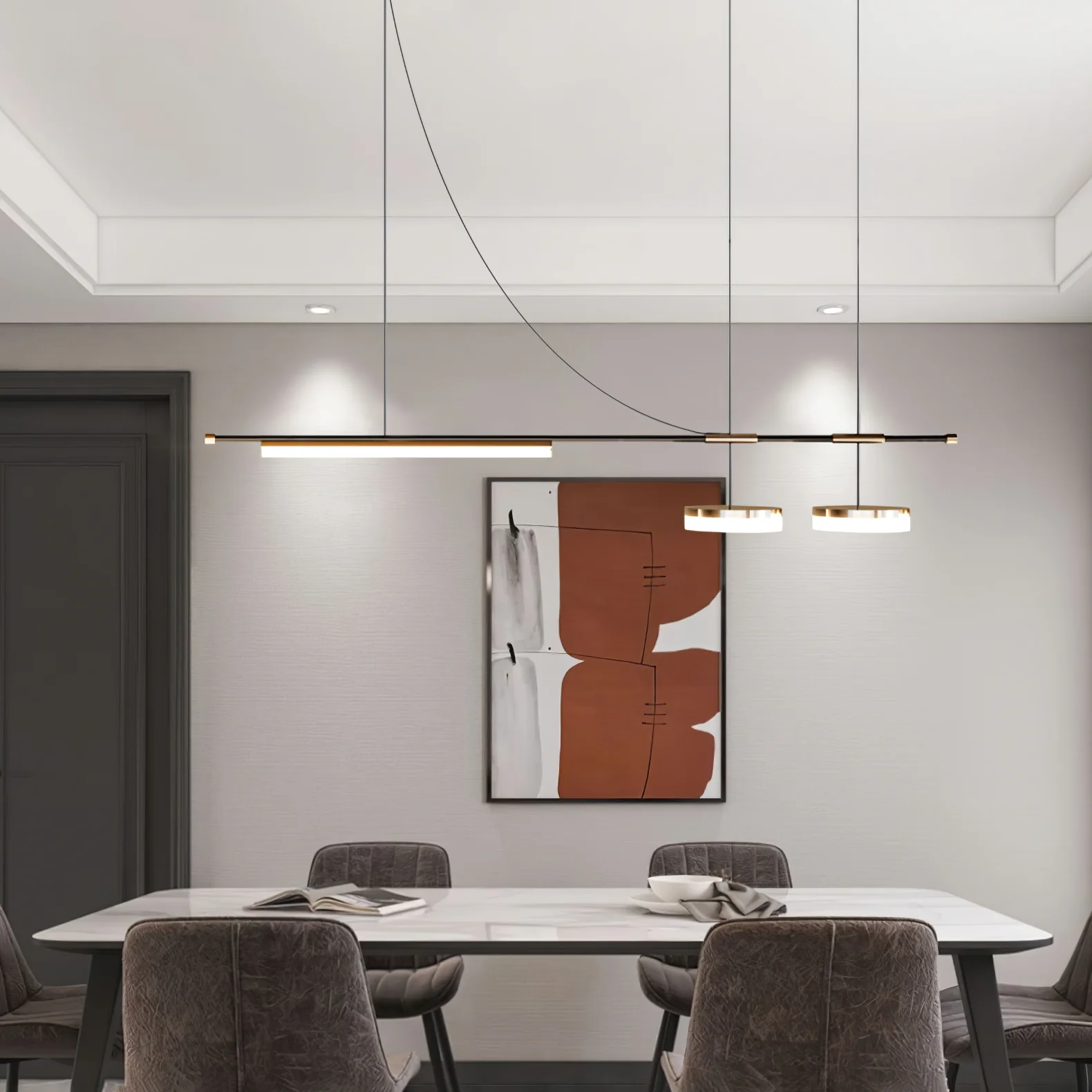 Arc Horizon Island Pendant Light - Image 2