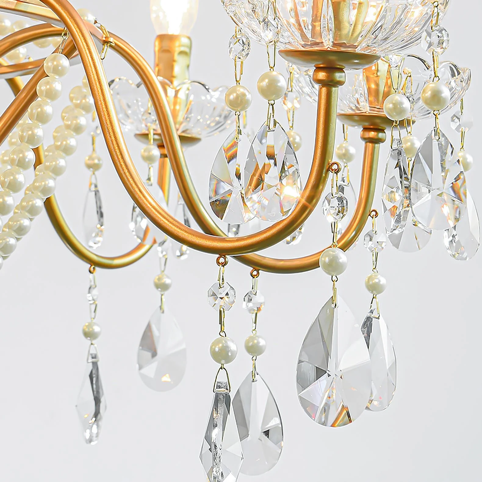 Arcadia Gold Chandelier - Image 27