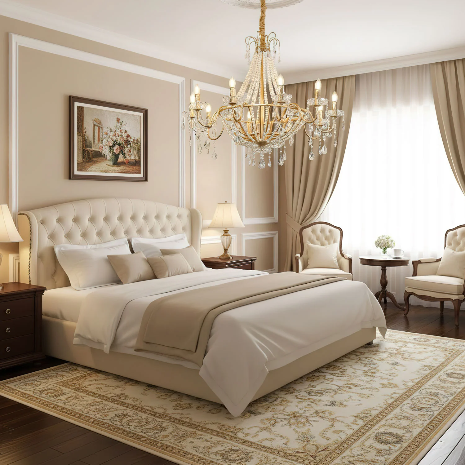 Arcadia Gold Chandelier - Image 4