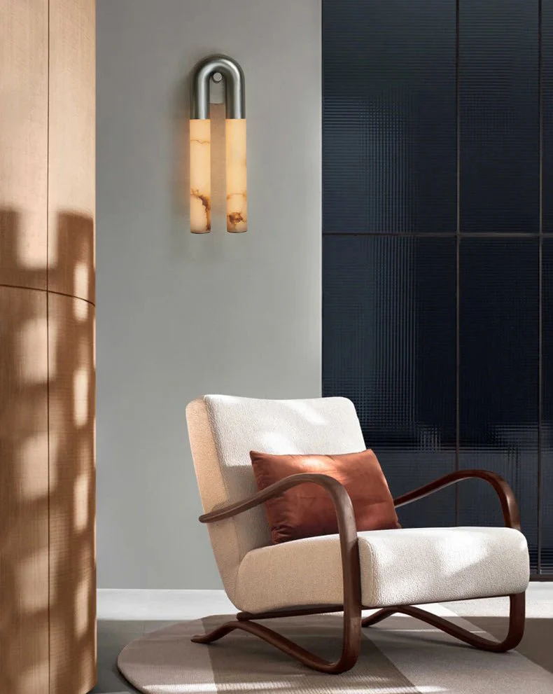 Arch Alabaster Sconce - Image 11