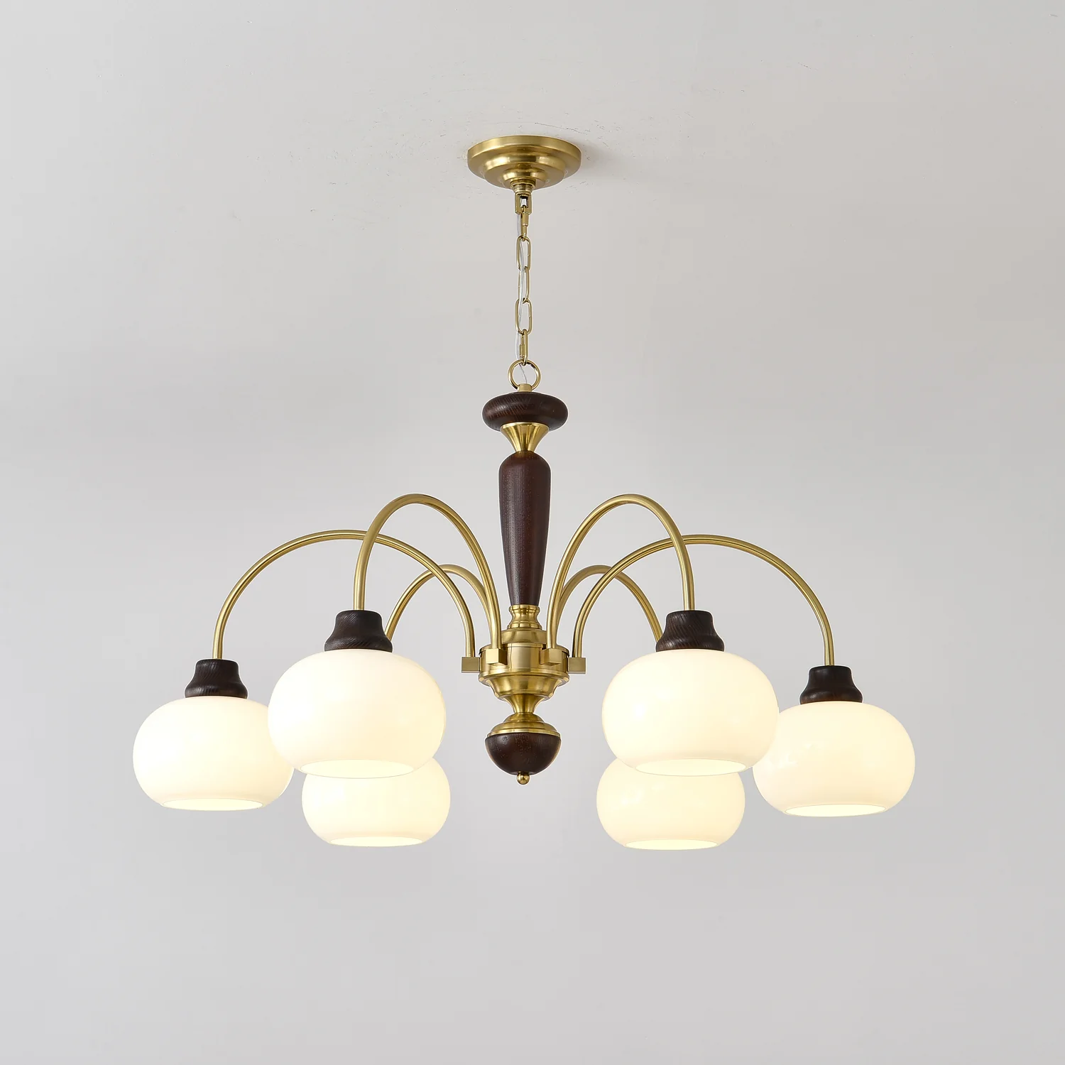 Arched Globe Chandelier - Image 4