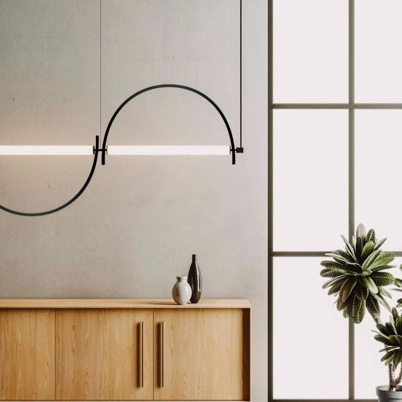 Arched Linear Led Chandelier - Image 13