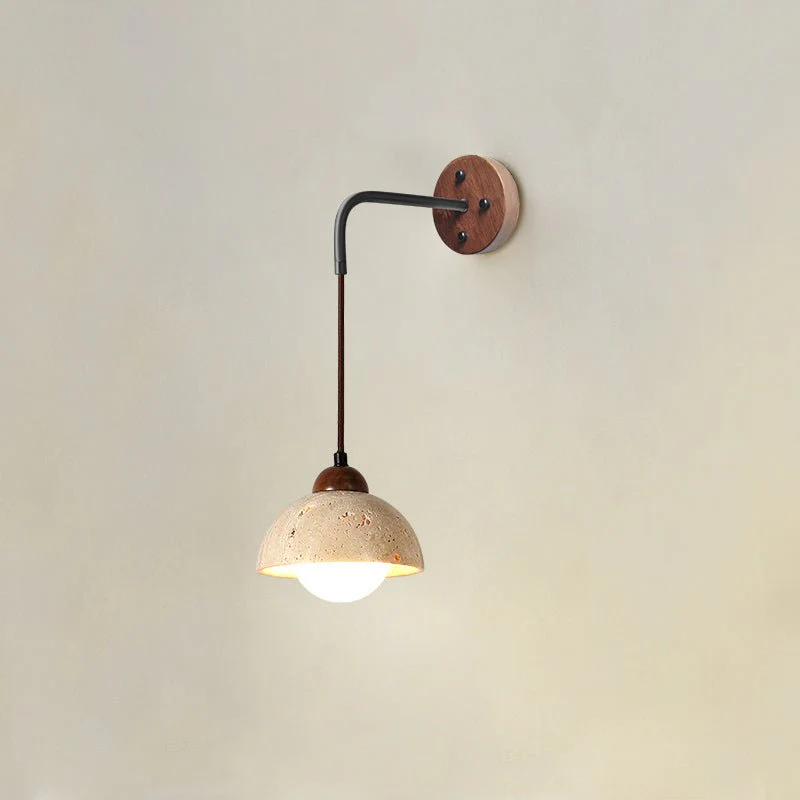Arched Travertine Wall Light - Image 6