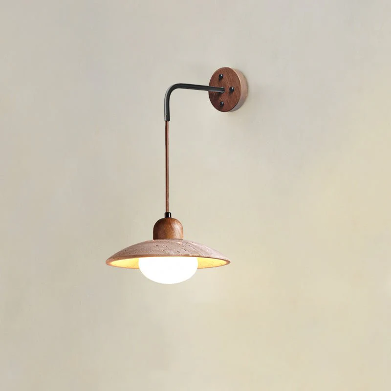Arched Travertine Wall Light - Image 7