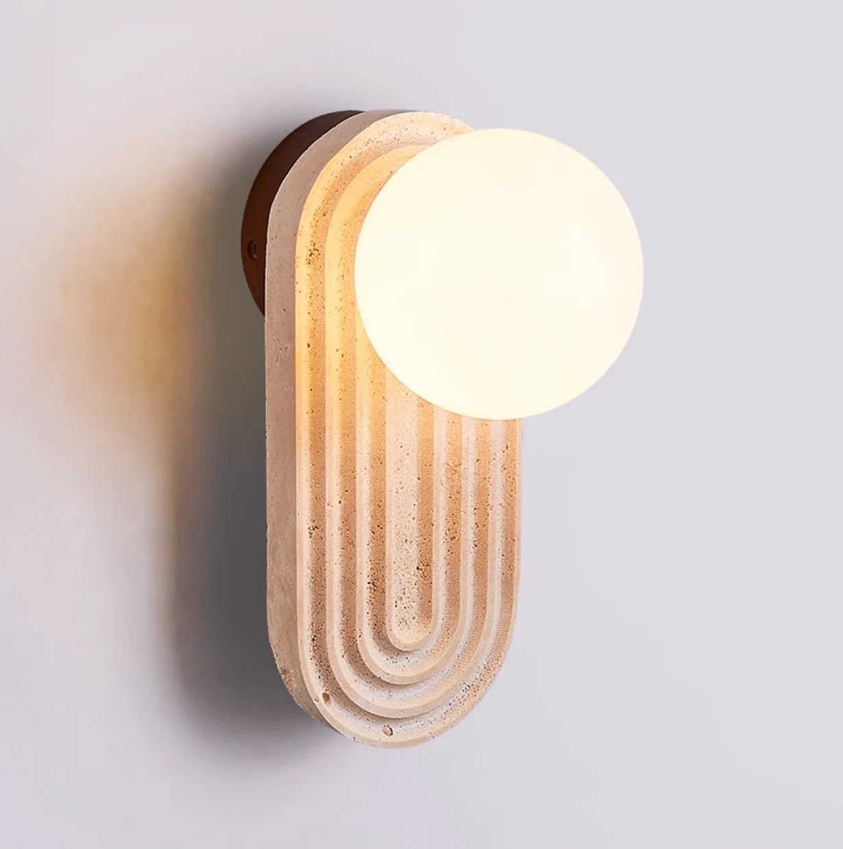 Arco Travertine Wall Light - Image 7