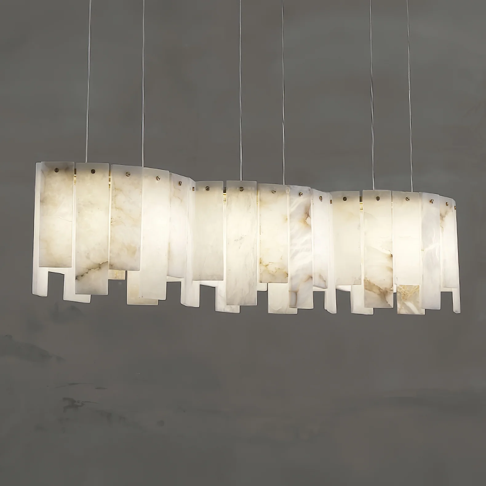Arctora Alabaster Pendant Lamp - Image 11