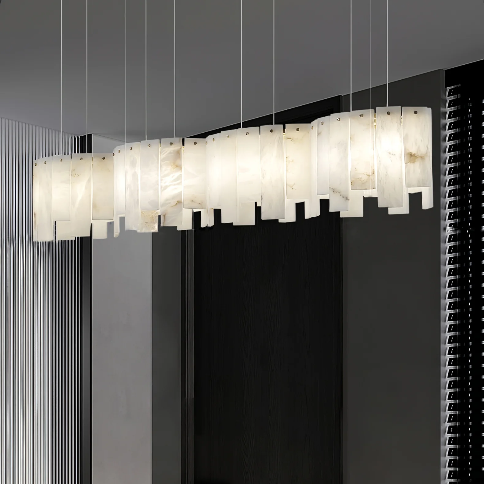 Arctora Alabaster Pendant Lamp - Image 3