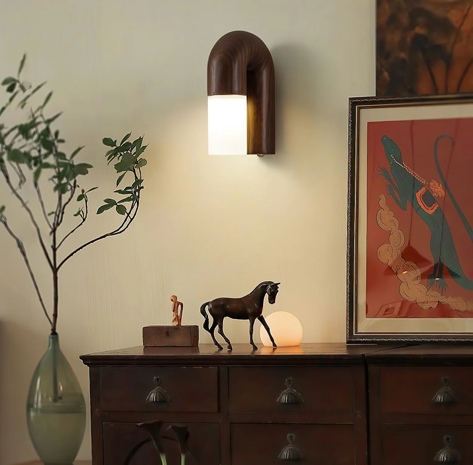 Arcus Wood Wall Lamp - Image 14