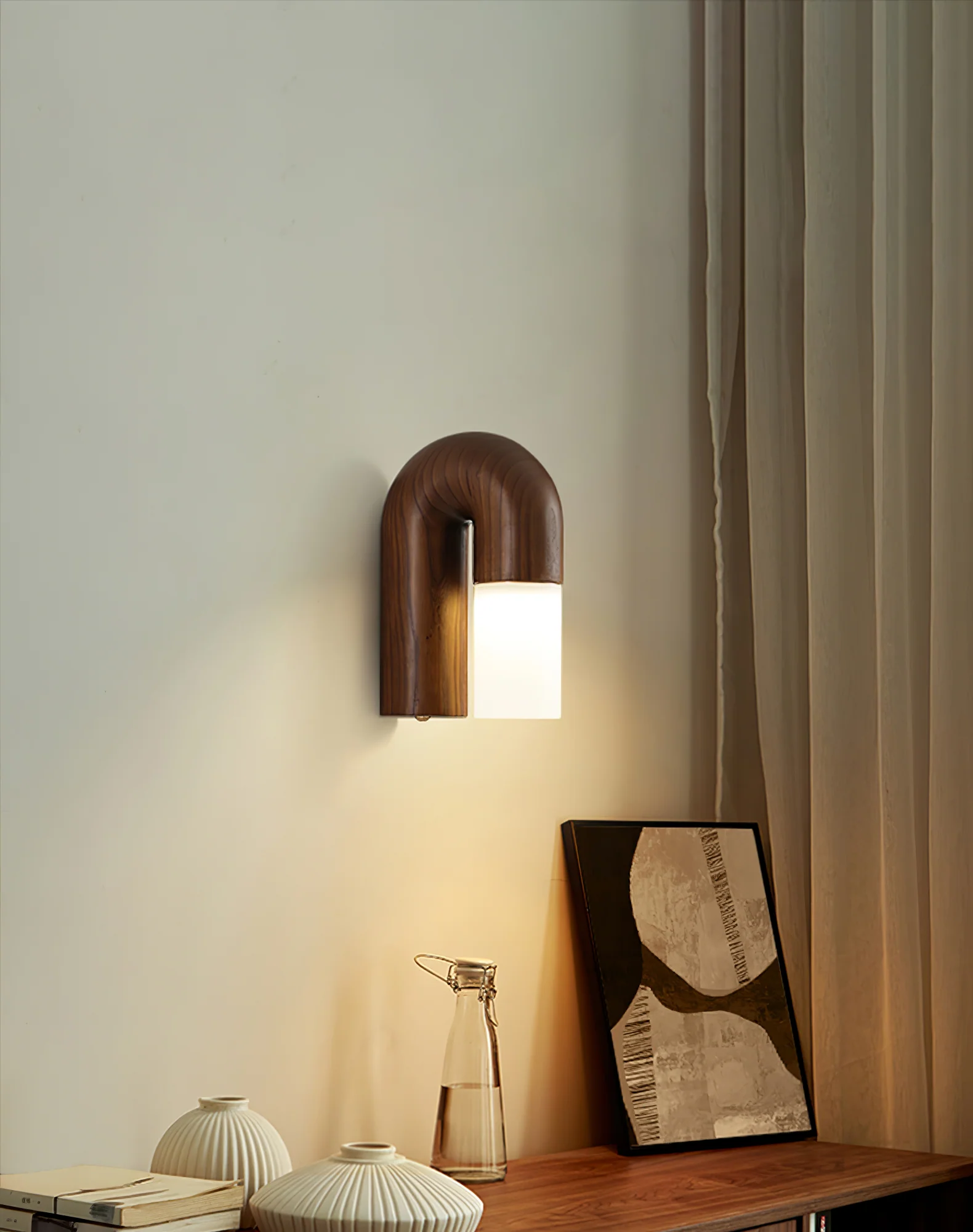 Arcus Wood Wall Lamp - Image 18