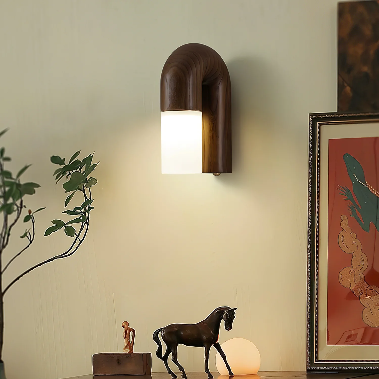 Arcus Wood Wall Lamp - Image 3