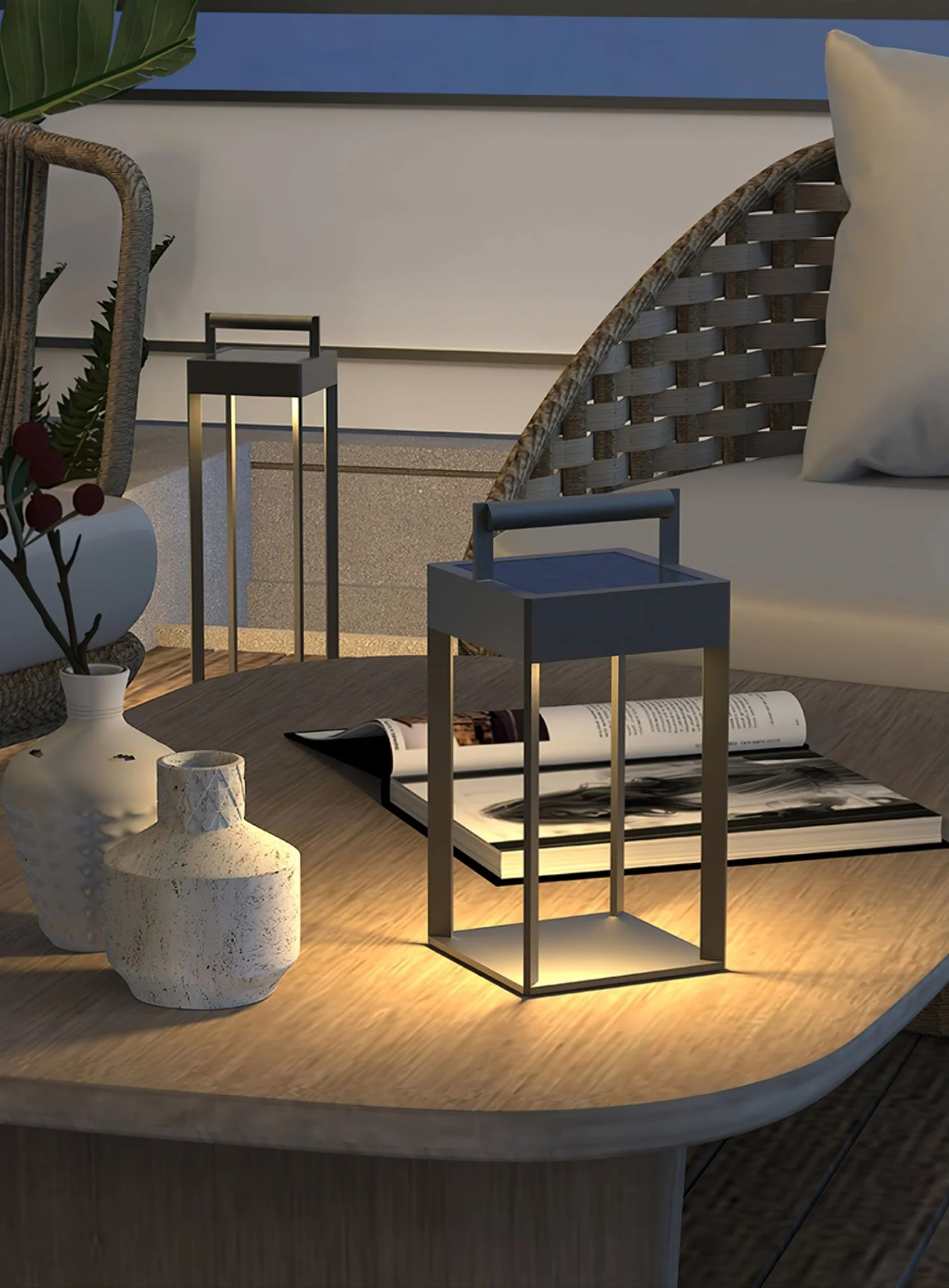 Arden Solar Lantern Outdoor Lamp - Image 18