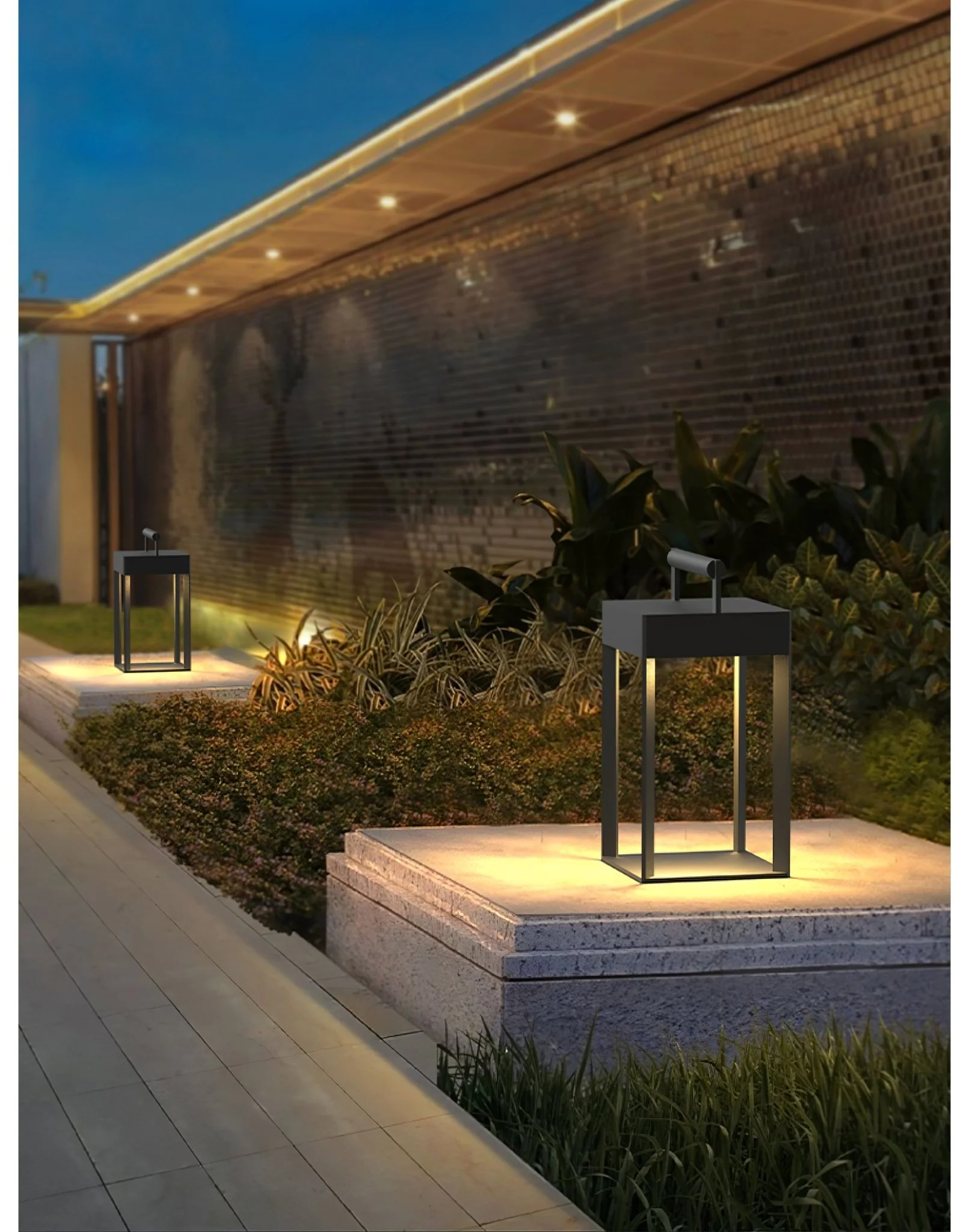 Arden Solar Lantern Outdoor Lamp - Image 26