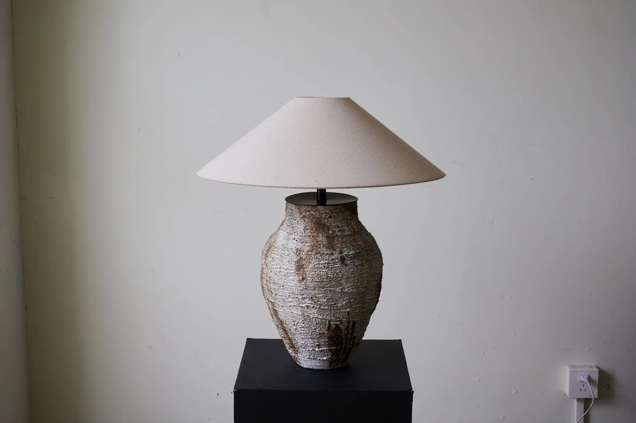 Arden Textured Clay Table Lamp - Image 15