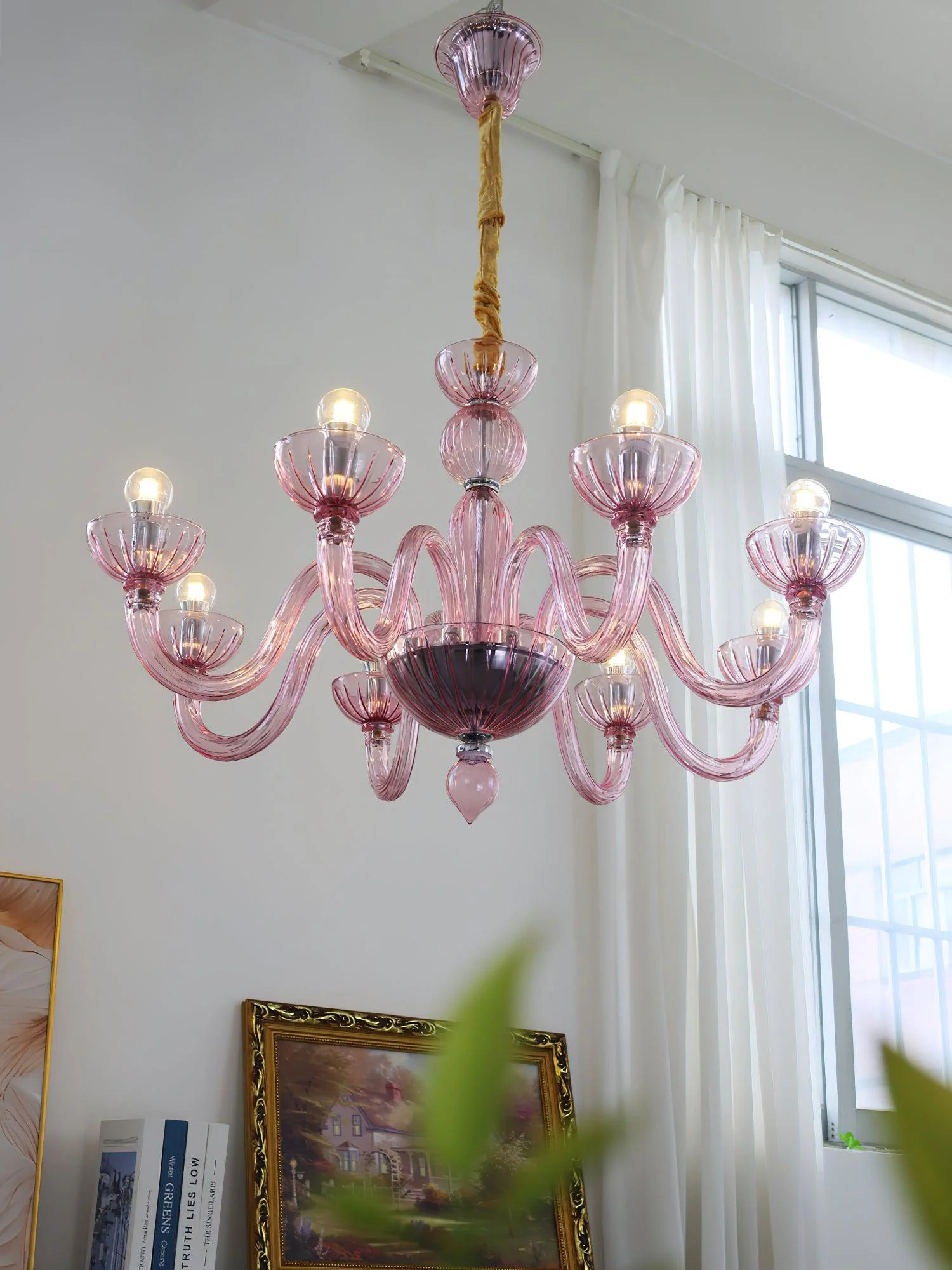 Ares Glass Chandelier - Image 8