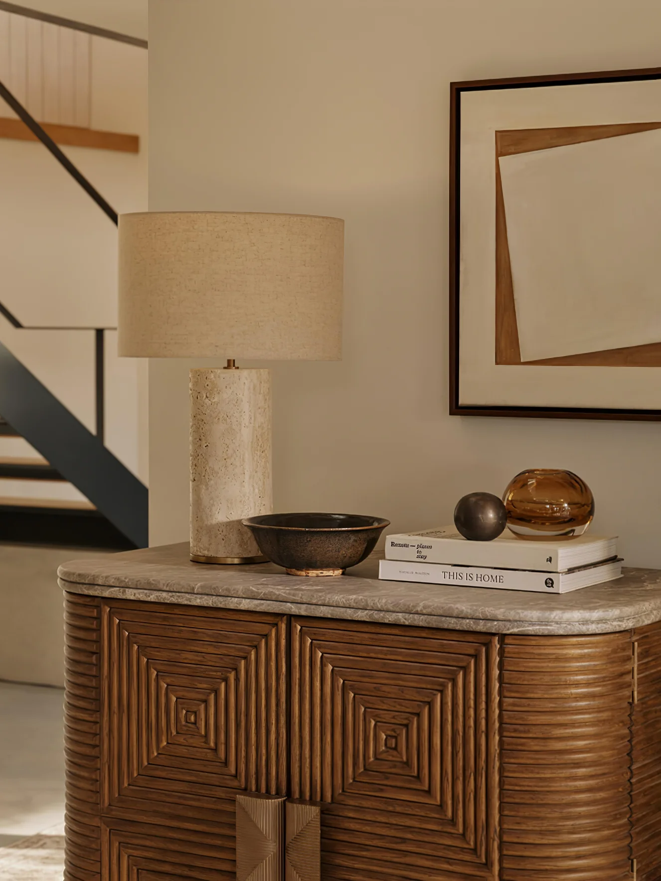 Aria Stone Table Lamp - Image 12