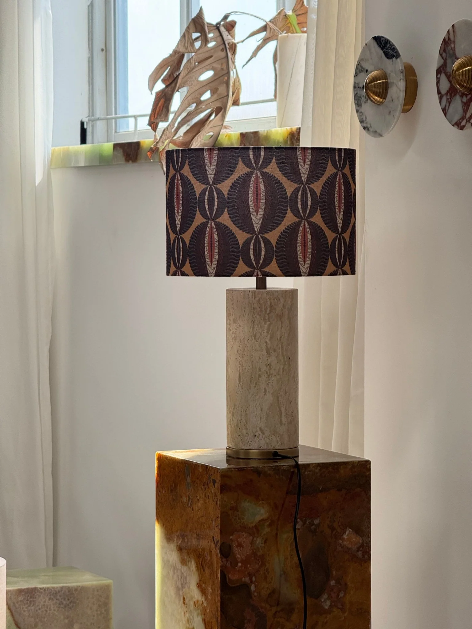 Aria Stone Table Lamp - Image 25