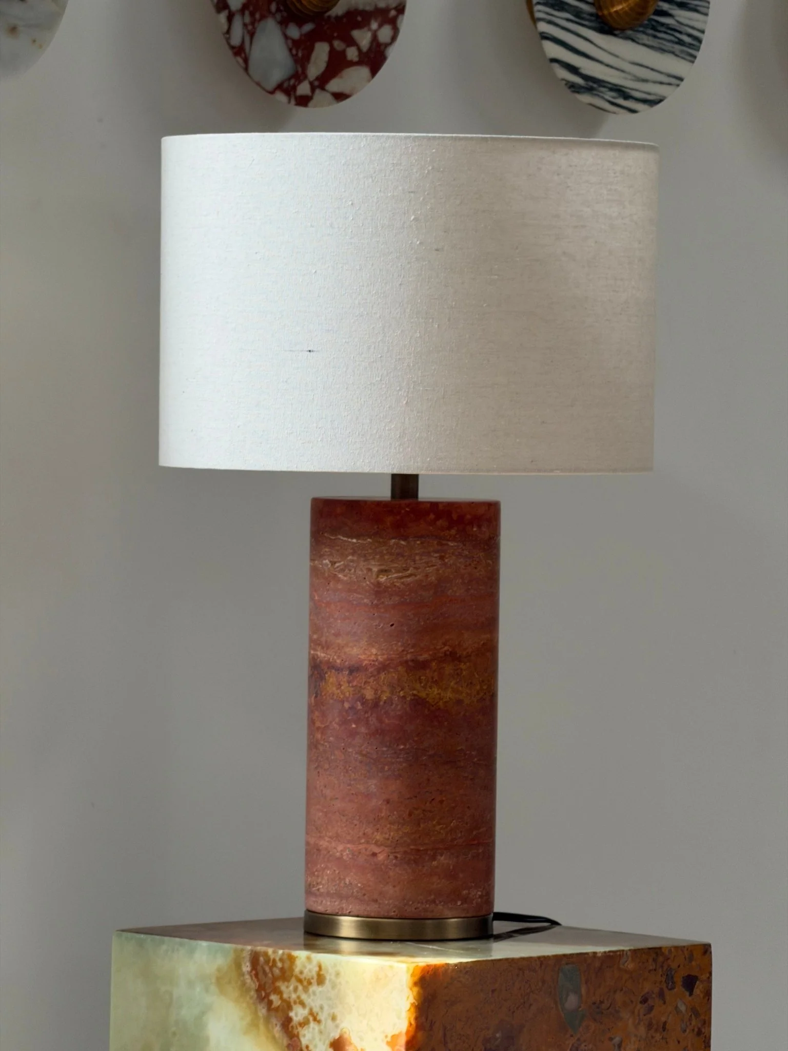 Aria Stone Table Lamp - Image 27