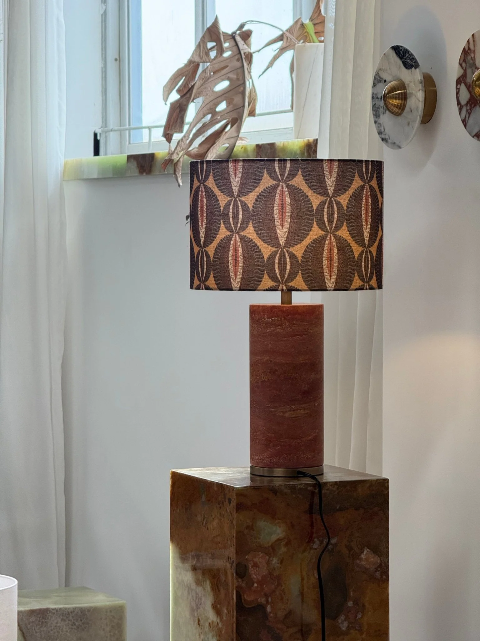 Aria Stone Table Lamp - Image 32