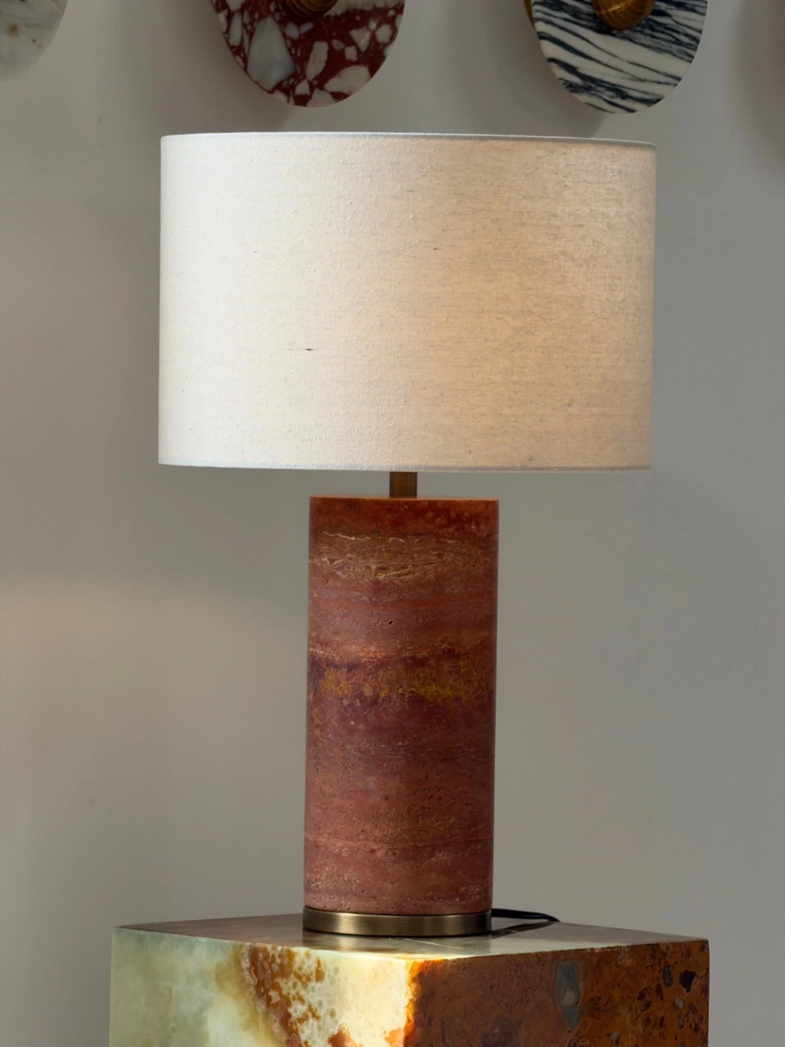Aria Stone Table Lamp - Image 33