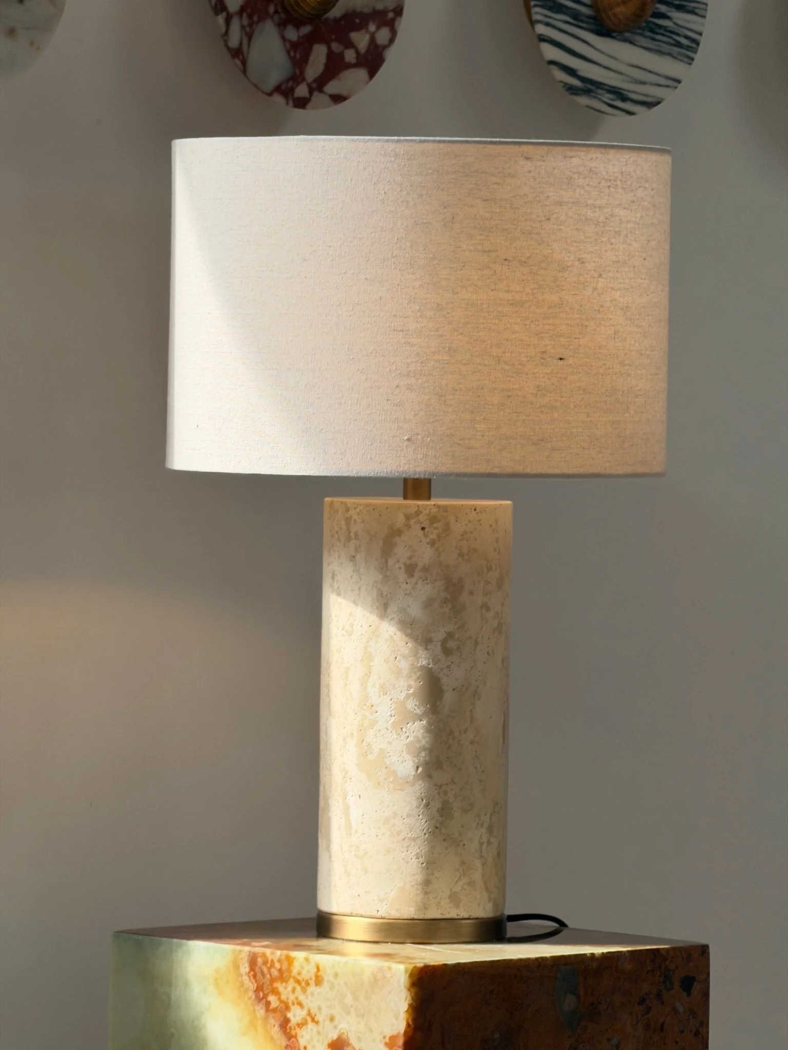Aria Stone Table Lamp - Image 34