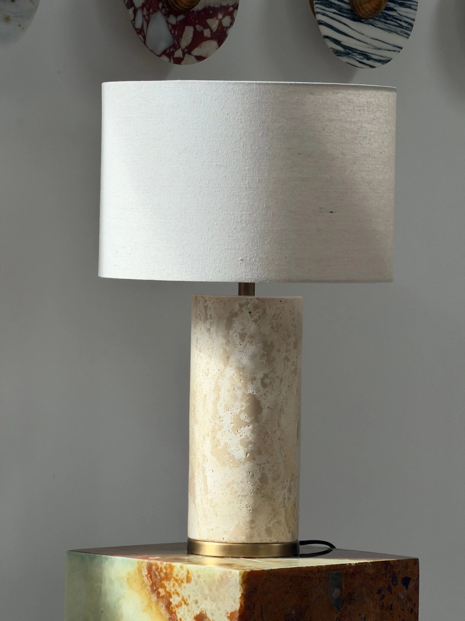 Aria Stone Table Lamp - Image 41