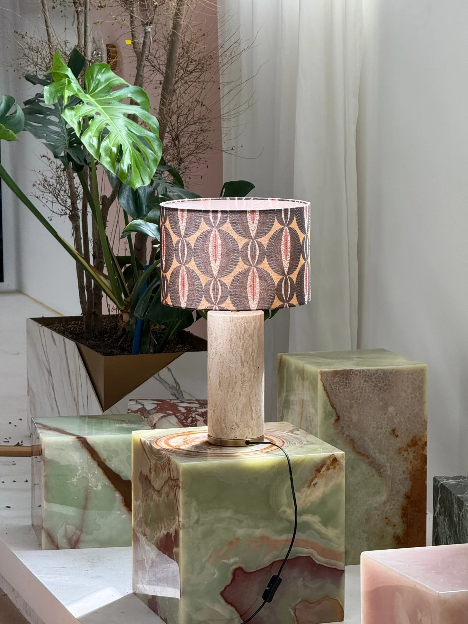 Aria Stone Table Lamp - Image 46