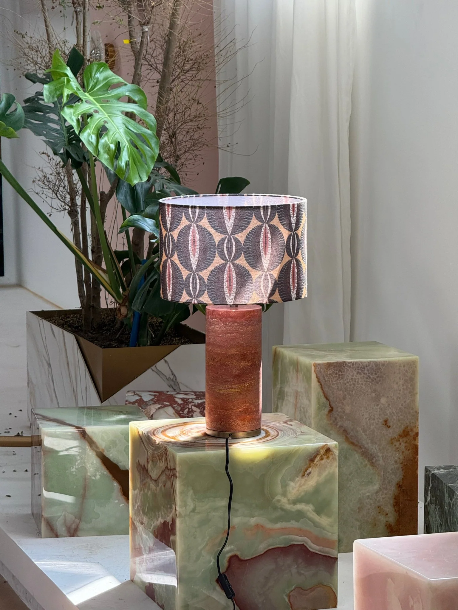 Aria Stone Table Lamp - Image 47