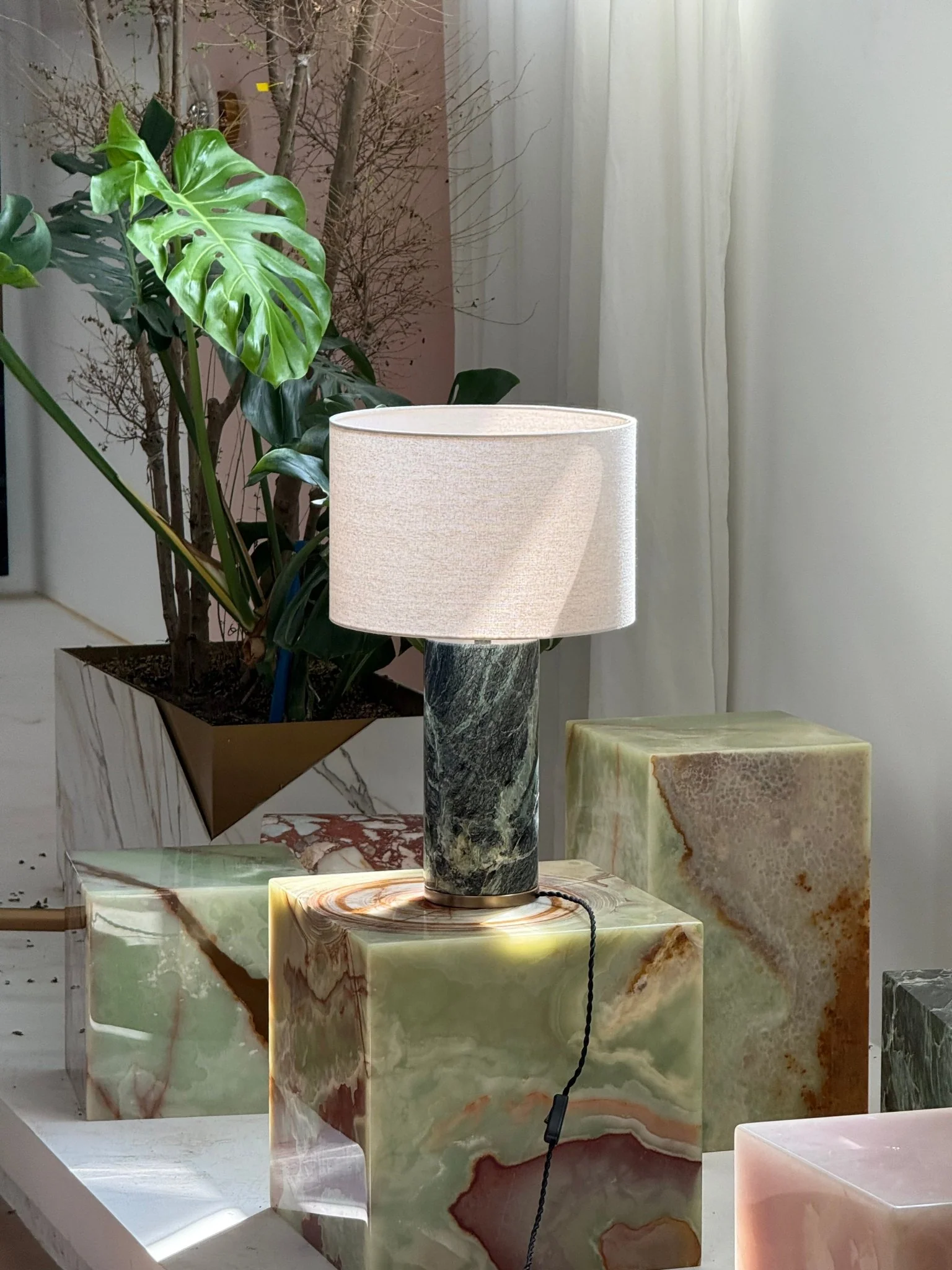 Aria Stone Table Lamp - Image 52