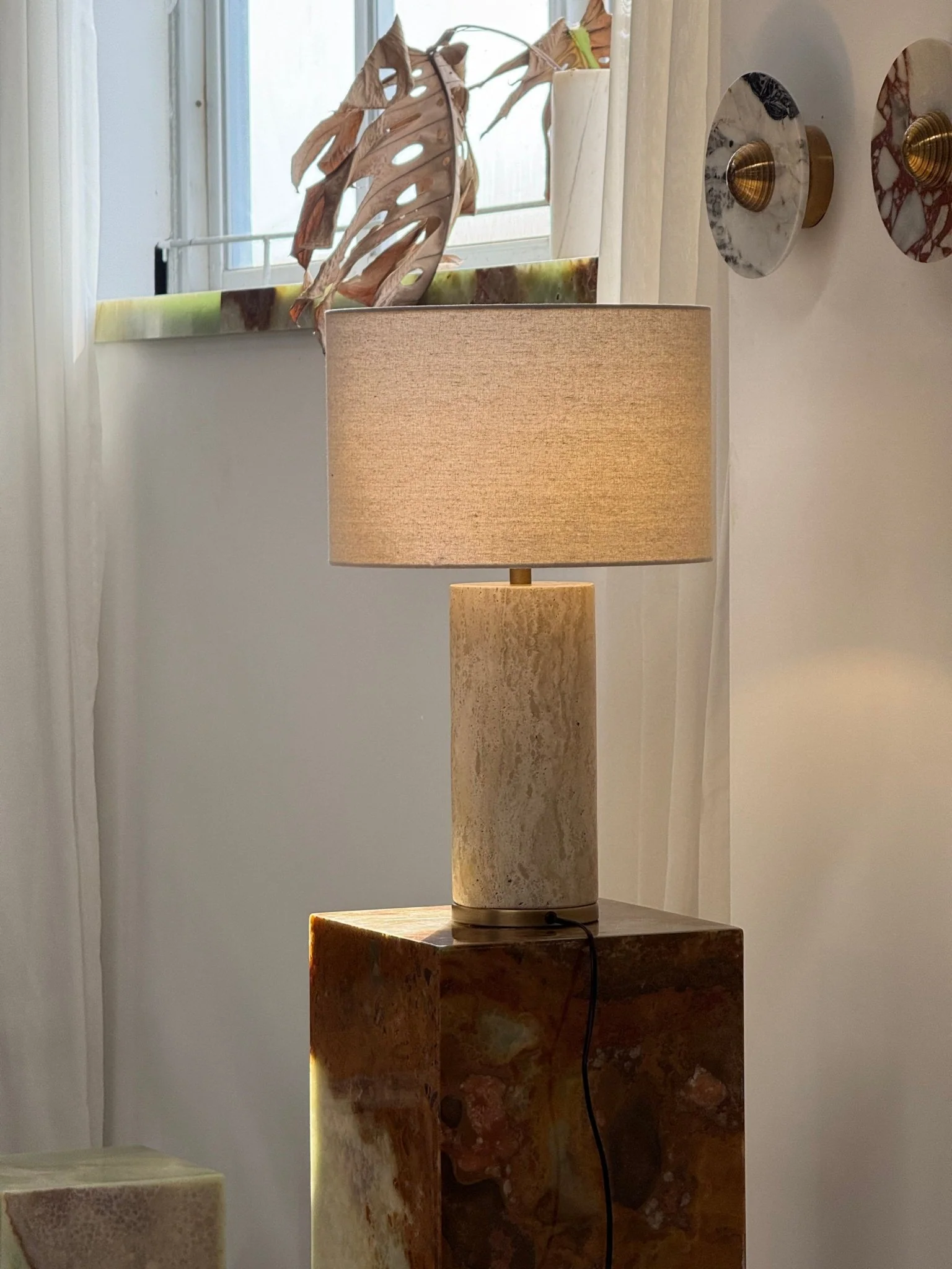 Aria Stone Table Lamp - Image 53