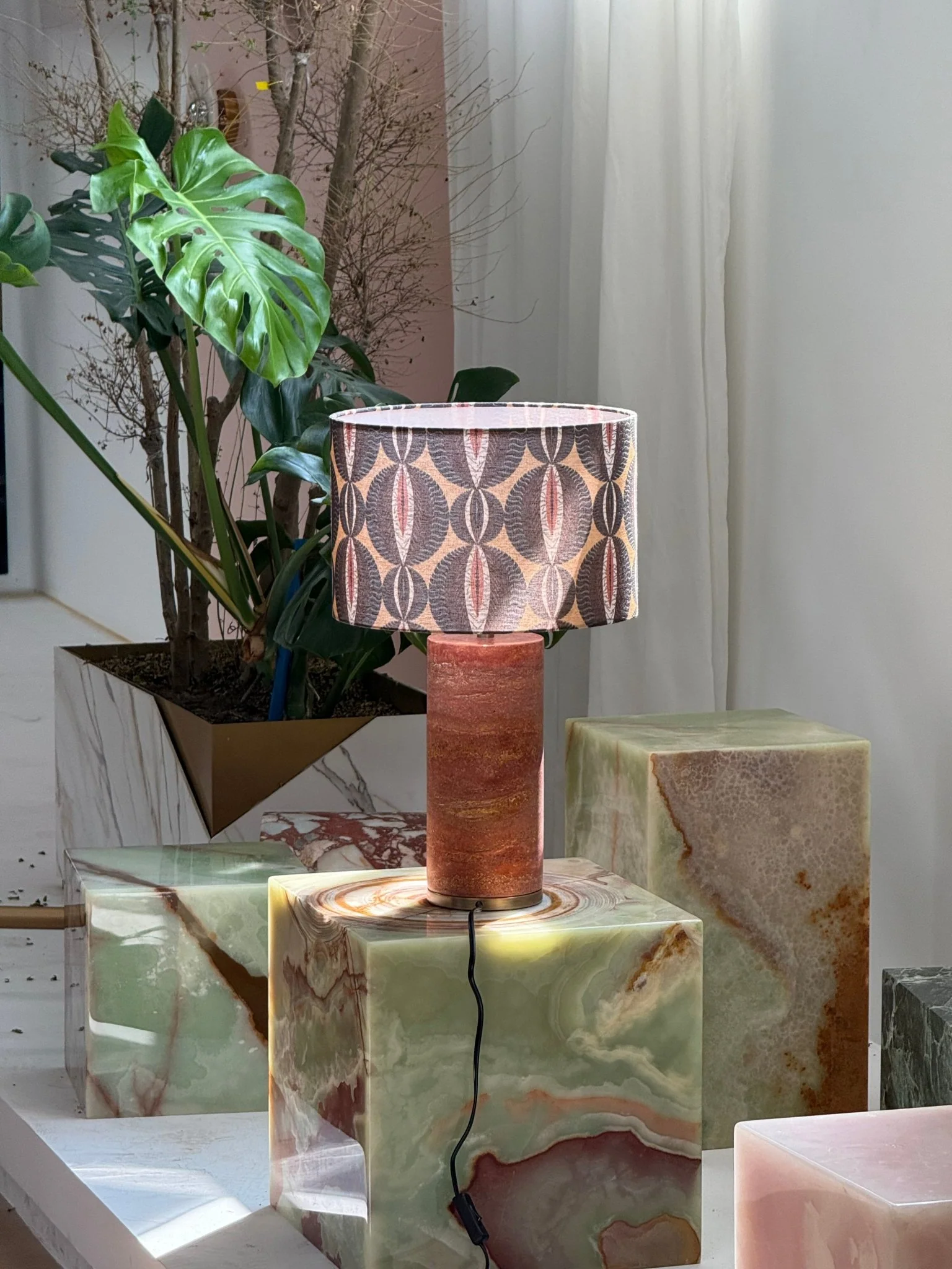 Aria Stone Table Lamp - Image 59