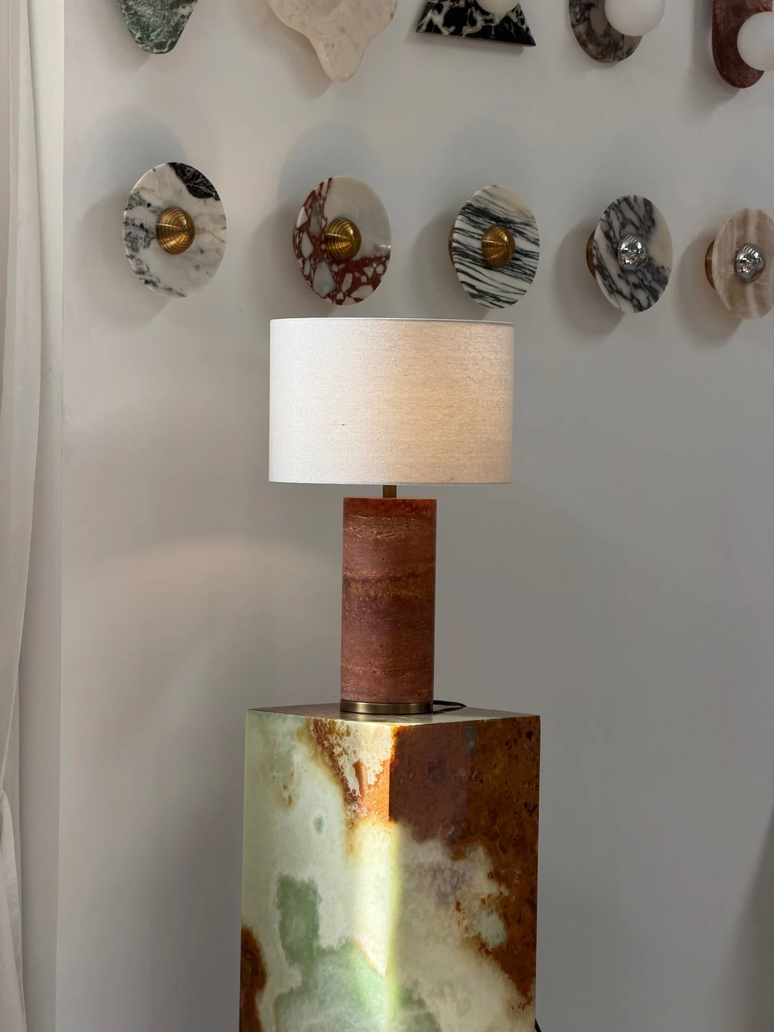 Aria Stone Table Lamp - Image 73